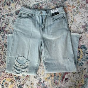 NEW High Rise Wide Leg Crop Jeans